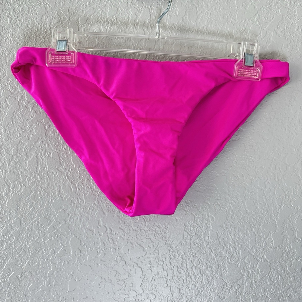 Oneteaspoon Swim‎ Bikini Bottom Large Magenta NWOT Beach Vacation